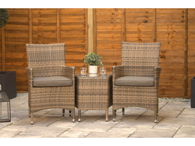 Sapcote Companion Set in Brown Rattan