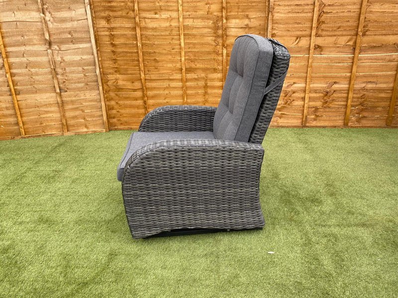 Rattan swivel outlet bistro set