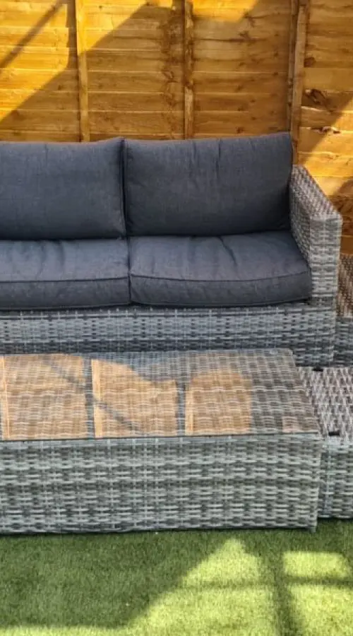 #AskGFUK for Sapcote 6pc Hideaway Lounge Set in Grey Rattan 