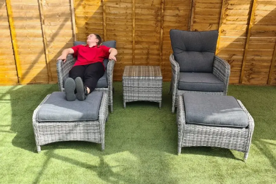 #AskGFUK for Sapcote Reclining Set in Grey Rattan