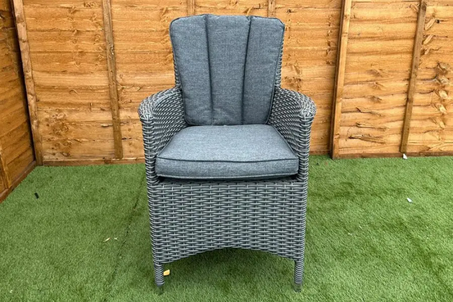 #AskGFUK for Kenilworth 4 Seater Dining Set in Grey Rattan