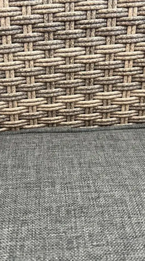 #AskGFUK for Sharnford Stacking 6 Seater Round Rattan Dining Set in Cappuccino