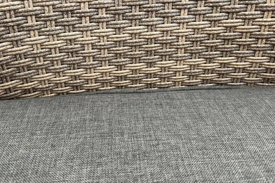 #AskGFUK for Sharnford Stacking 6 Seater Round Rattan Dining Set in Cappuccino