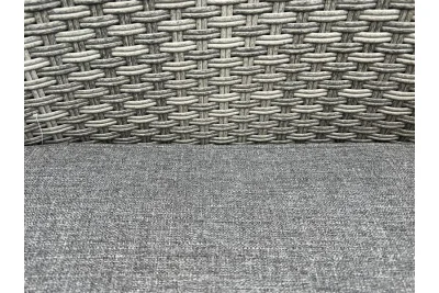 Sharnford Stacking Rattan Bistro Set in Grey