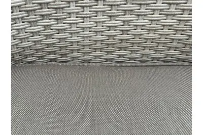 Sharnford Stacking 4 Seater Rattan Dining Set in Latte