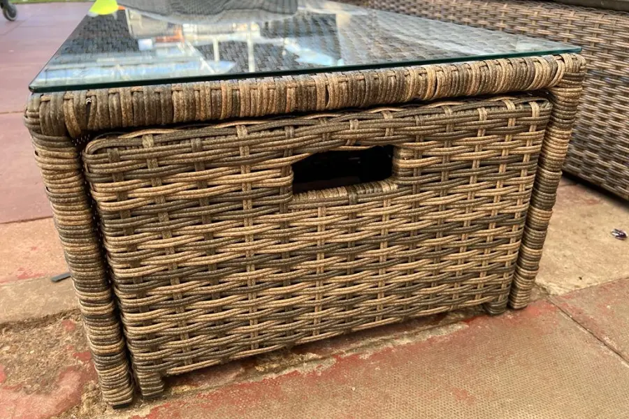 #AskGFUK for Sapcote 6pc Hideaway Lounge Set in Brown Rattan