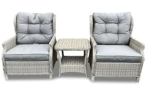Sapcote Deluxe Reclining Set in Natural Rattan Sapcote Deluxe Reclining Set in Natural Rattan