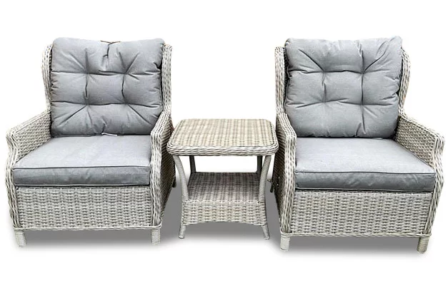 Sapcote Deluxe Reclining Set in Natural Rattan Sapcote Deluxe Reclining Set in Natural Rattan