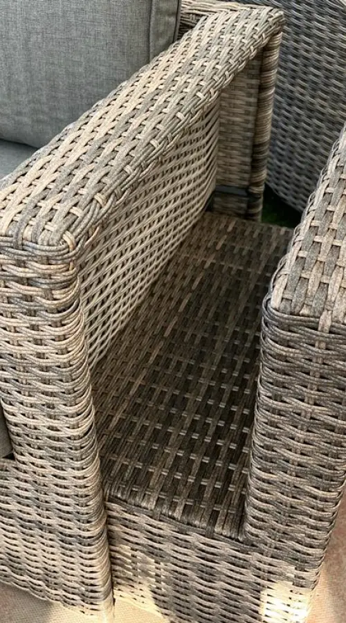 #AskGFUK for Sapcote 6pc Hideaway Lounge Set in Brown Rattan
