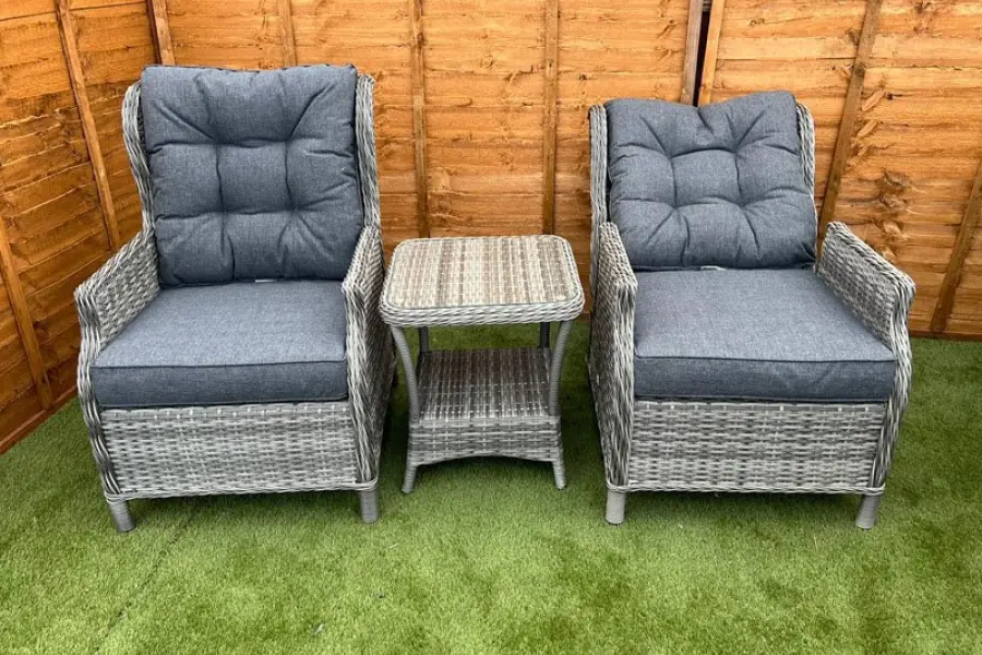 #AskGFUK for Sapcote Deluxe Reclining Set in Grey Rattan