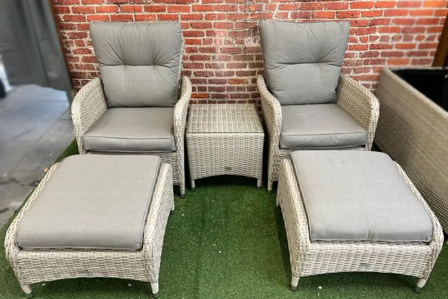 Customer Reviews for Sapcote Reclining Set in Natural Rattan