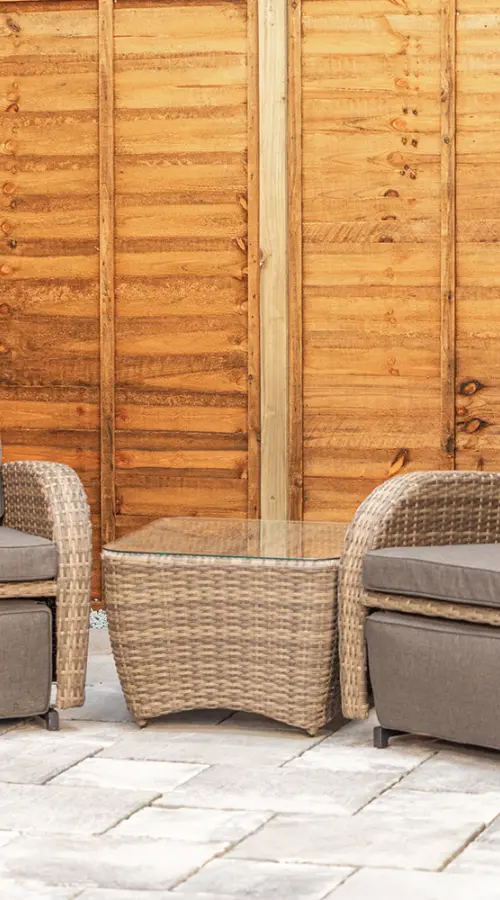 Customer Reviews for Burbage Rocking & Reclining Rattan Bistro Set in Cappuccino Brown