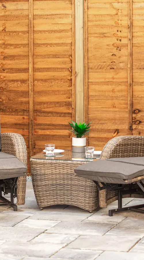 #AskGFUK for Burbage Rocking & Reclining Rattan Bistro Set in Cappuccino Brown