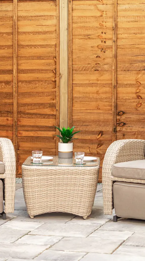 Customer Reviews for Burbage Rocking & Reclining Rattan Bistro Set in Latte