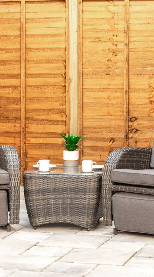 Customer Reviews for Burbage Rocking & Reclining Rattan Bistro Set in Stone Grey