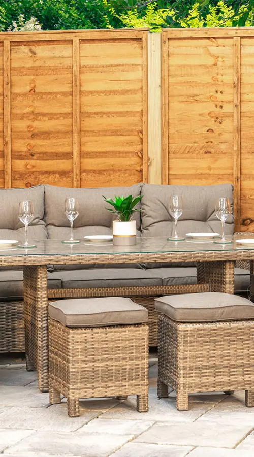 Customer Reviews for Sapcote Modular Lounge Dining Set in Brown Rattan 