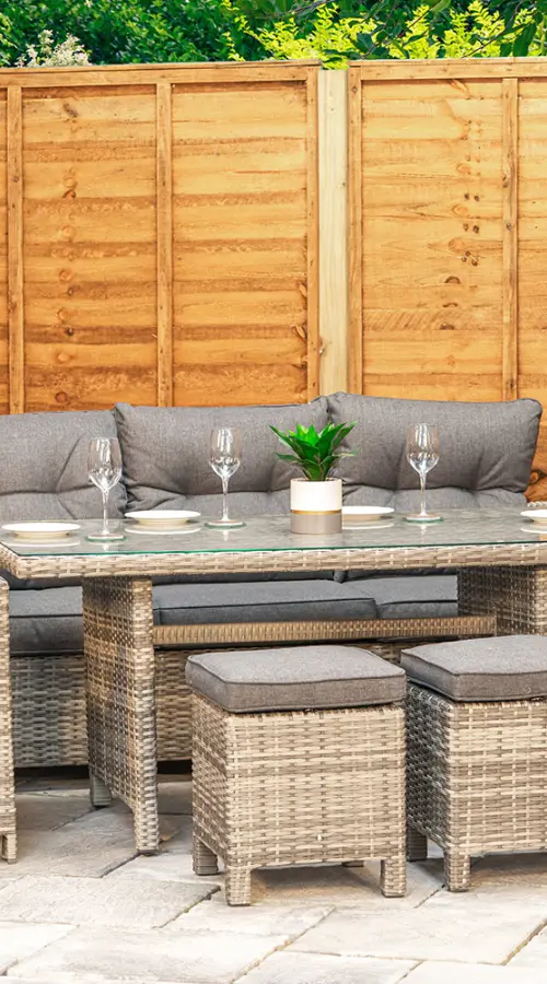 Customer Reviews for Sapcote Modular Lounge Dining Set in Grey Rattan
