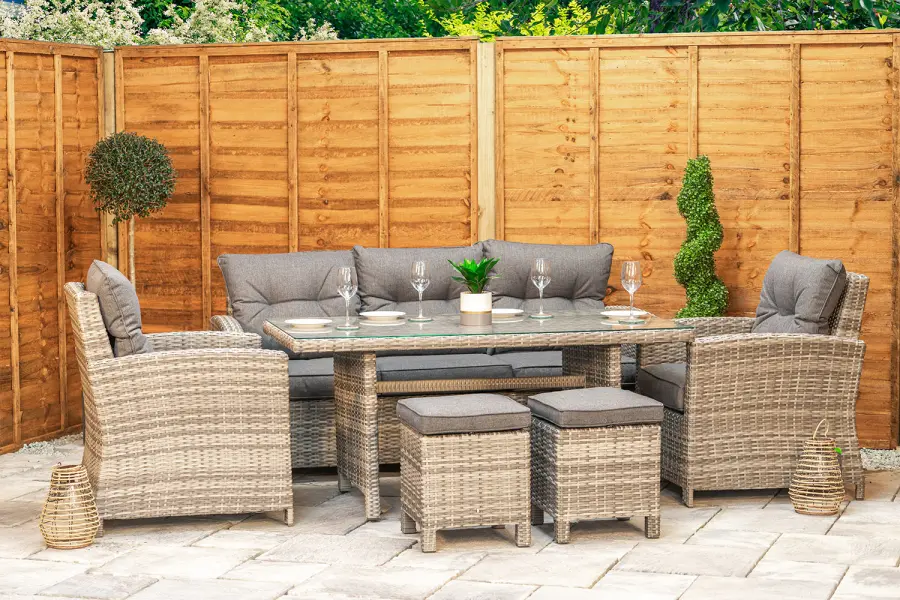 Customer Reviews for Sapcote Modular Lounge Dining Set in Grey Rattan