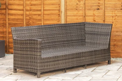 Sapcote Modular Corner Dining Set in Natural Rattan 