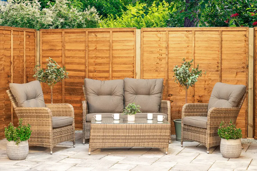 Customer Reviews for Sapcote Sofa Lounge Set in Brown Rattan 