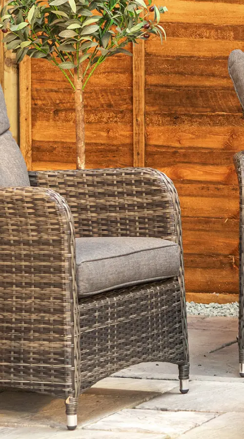 #AskGFUK for Sapcote Sofa Lounge Set Dark Grey Rattan 