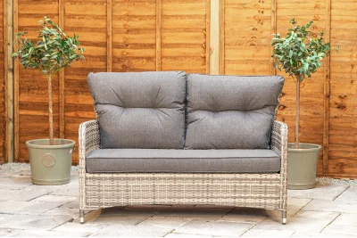 Sapcote Sofa Lounge Set in Natural Rattan