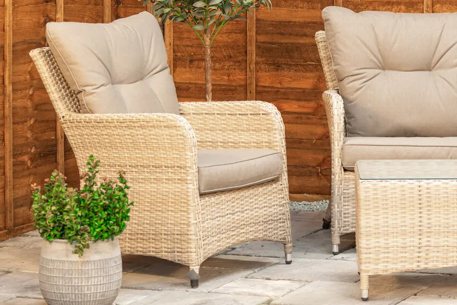#AskGFUK for Sapcote Sofa Lounge Set in Natural Rattan