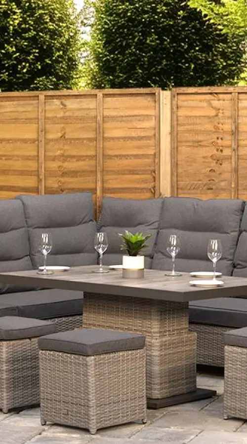 Customer Reviews for Burbage Reclining Rattan Corner Lounge Set in Silver Grey