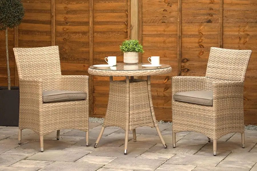 #AskGFUK for Sapcote Bistro Set in Natural Rattan