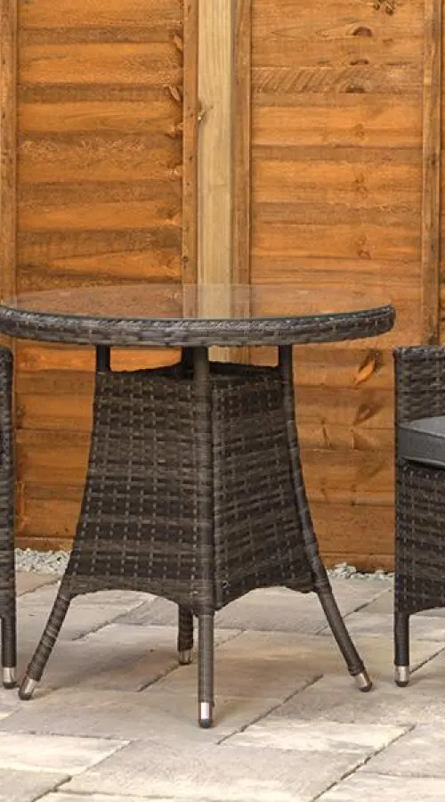 #AskGFUK for Sapcote Bistro Set in Stone Grey Rattan