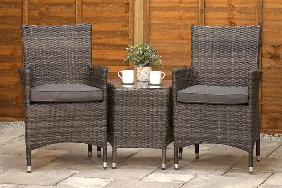 #AskGFUK for Sapcote  Companion Set in Stone Grey Rattan