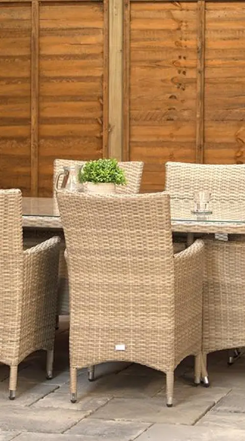 Customer Reviews for Sapcote 6 Seater Rectangular Dining Set in Natural Rattan