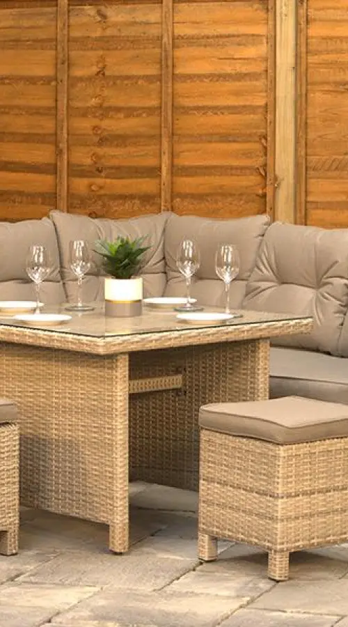 Customer Reviews for Sapcote Mini Modular Corner Set in Natural Rattan 