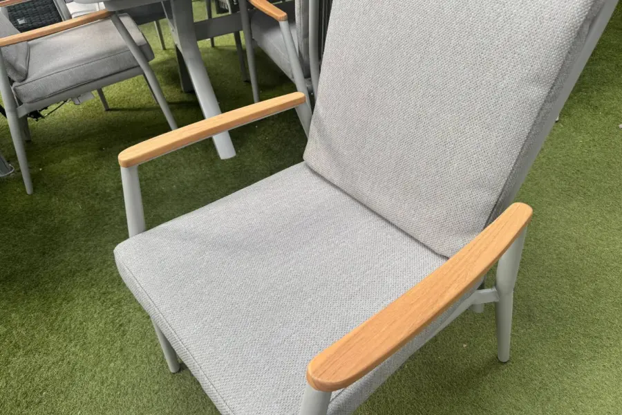 #AskGFUK for Cosby 4 Seater Reclining Dining Set in Natural