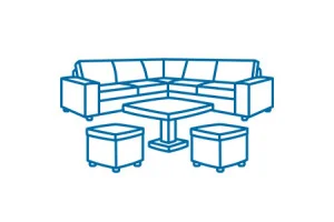 Rattan Sofa Dining Sets